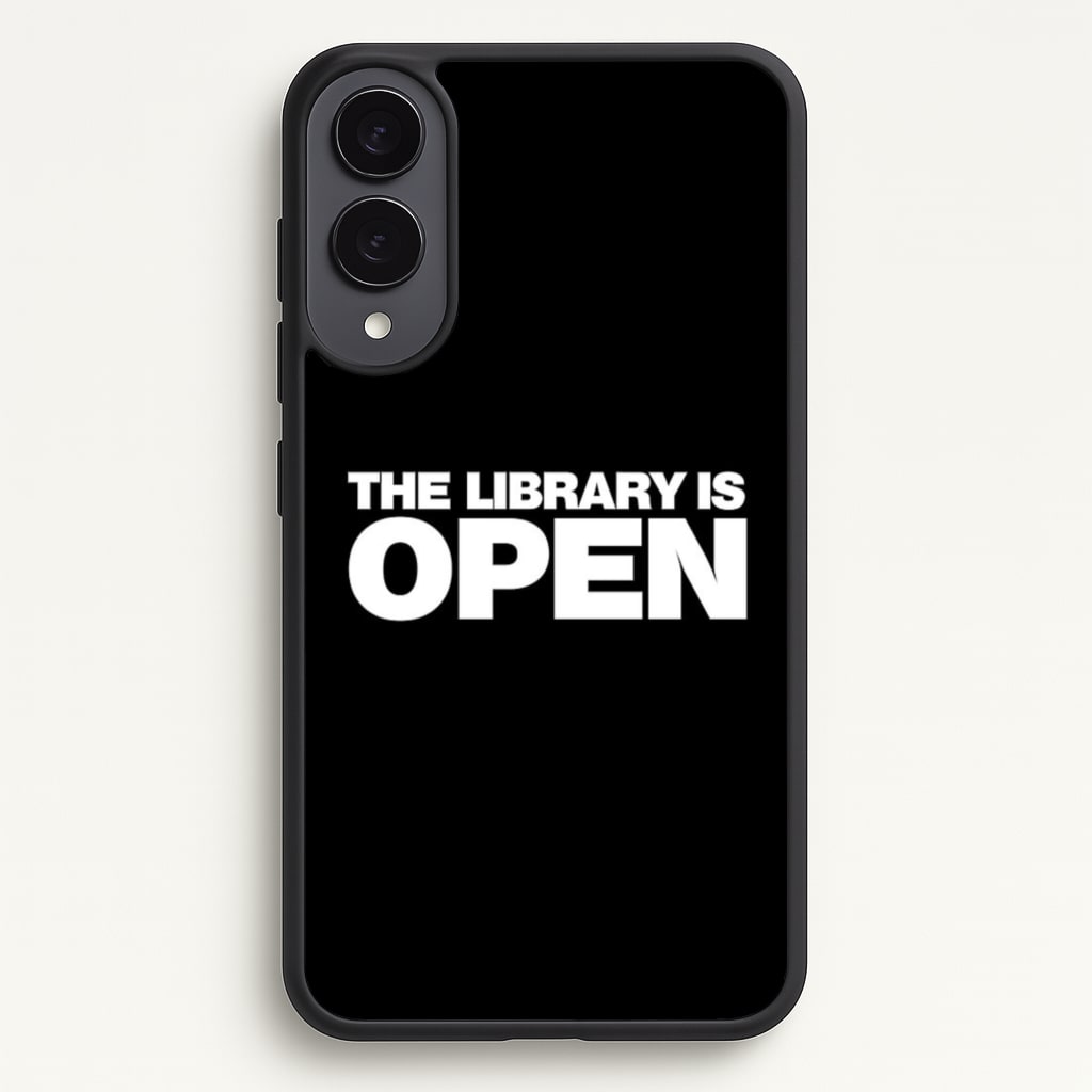 The Library is OPEN - Drag Queen's Drag Race - RuPaul Phone Case for Galaxy S25 Edge