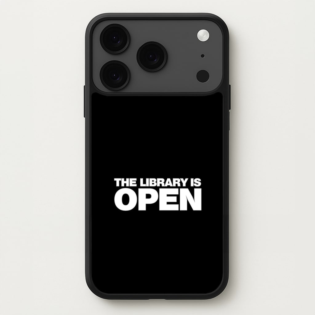 The Library is OPEN - Drag Queen's Drag Race Phone Case for iPhone 17 Pro