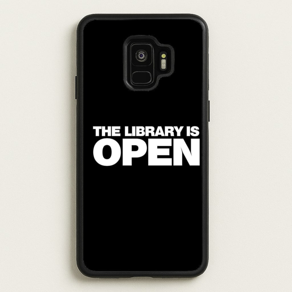 The Library is OPEN - Drag Queen's Drag Race - RuPaul Phone Case for Galaxy S9