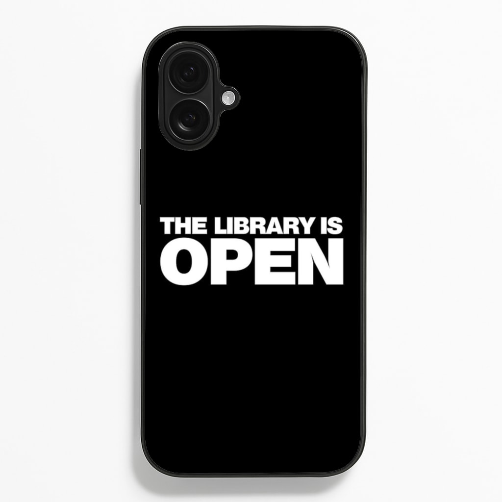 The Library is OPEN - Drag Queen's Drag Race - RuPaul Phone Case for iPhone 16 Plus