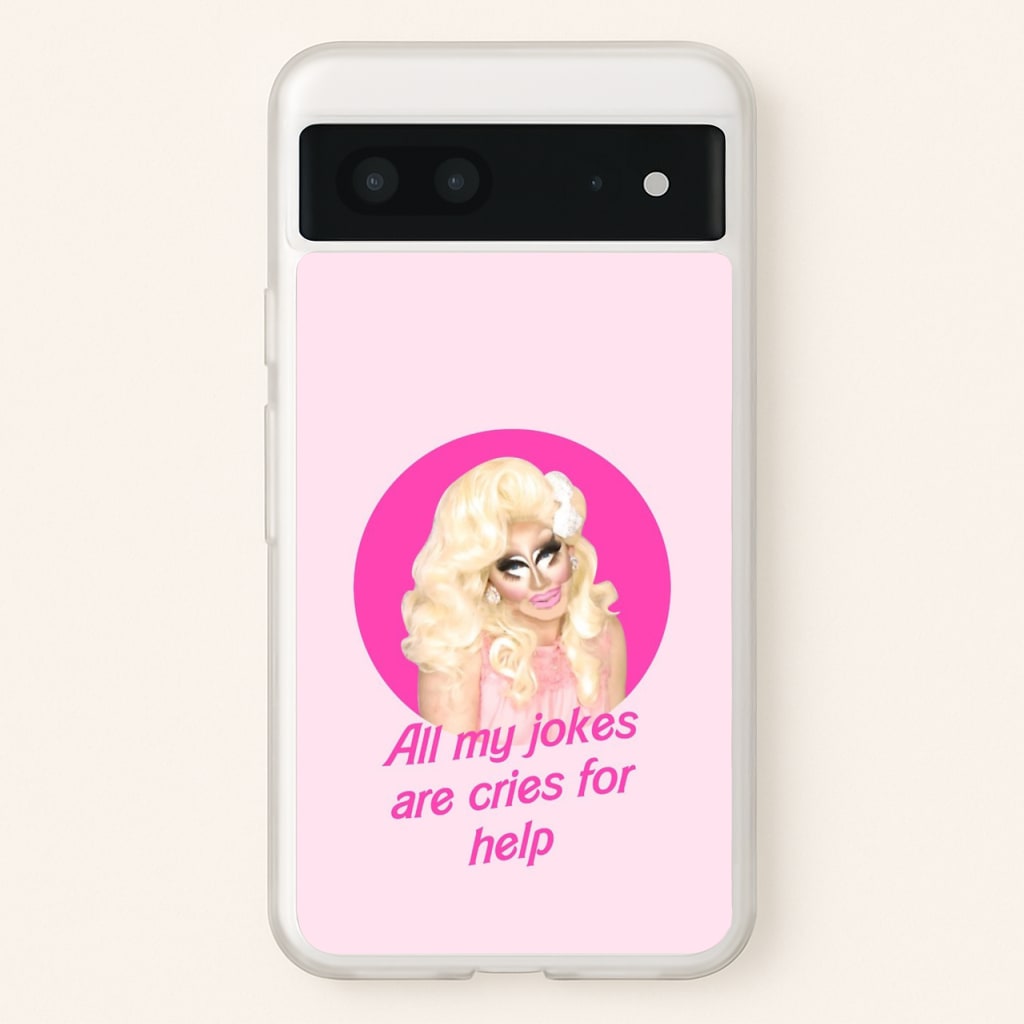 Trixie Mattel Jokes - Drag Queen's Drag Race - RuPaul Phone Case for Google Pixel 7