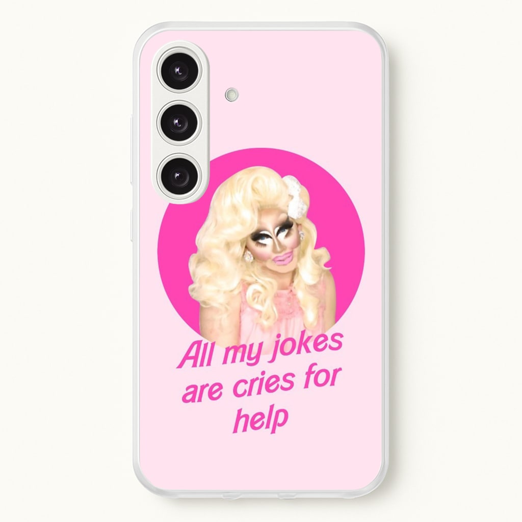 Trixie Mattel Jokes - Drag Queen's Drag Race - RuPaul Phone Case for Galaxy S25 Plus