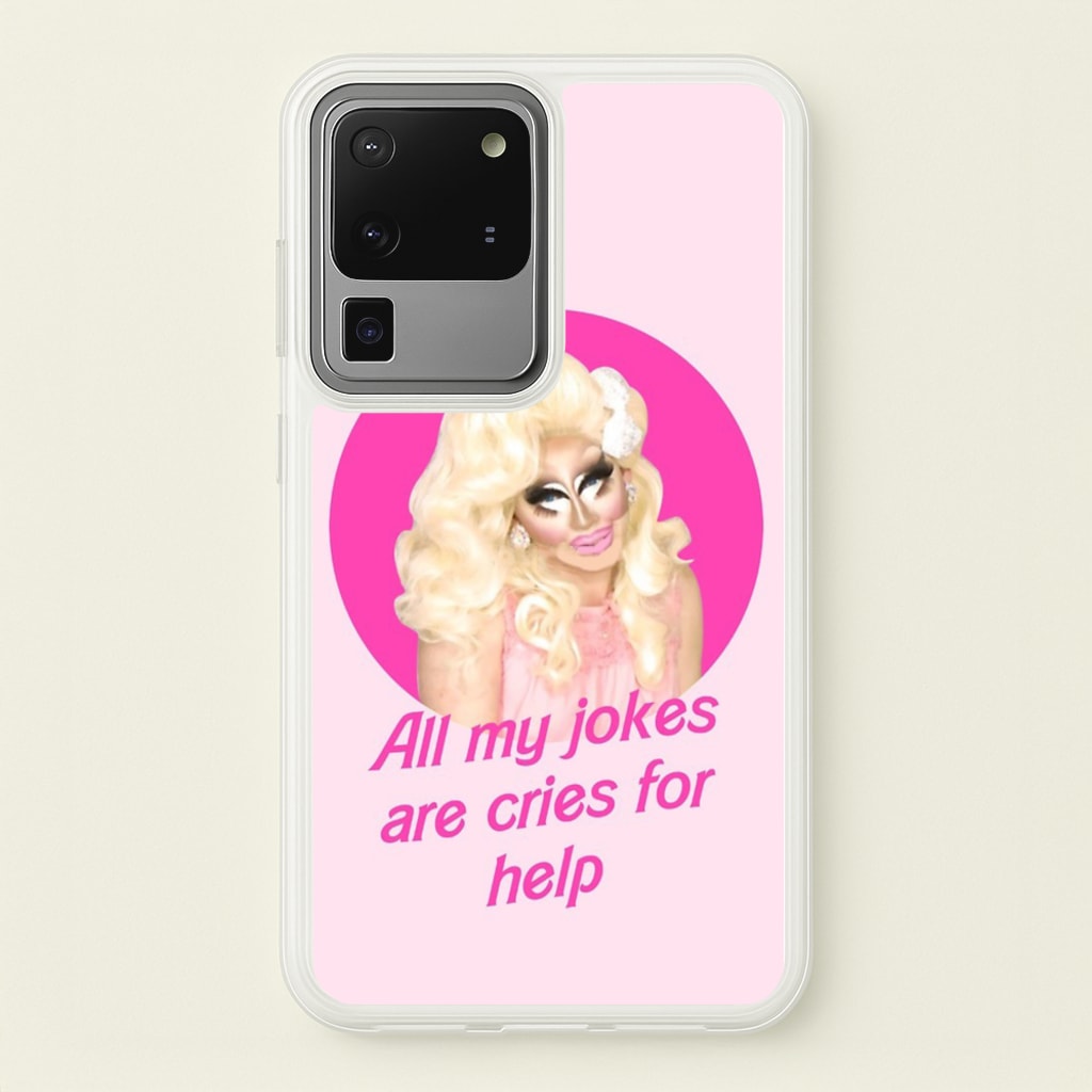 Trixie Mattel Jokes - Drag Queen's Drag Race - RuPaul Phone Case for Galaxy S20 Ultra