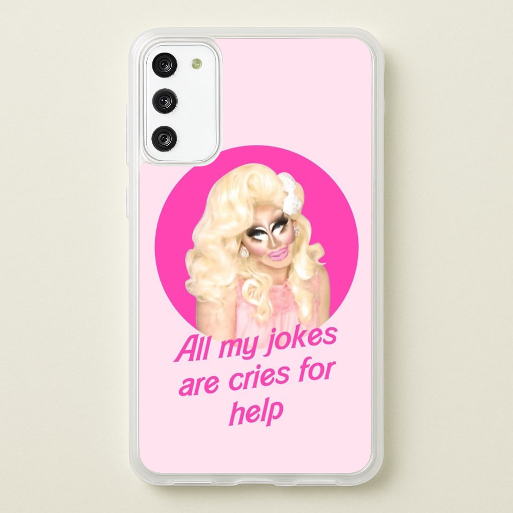 Trixie Mattel Jokes - Drag Queen's Drag Race - RuPaul Phone Case for Galaxy A41