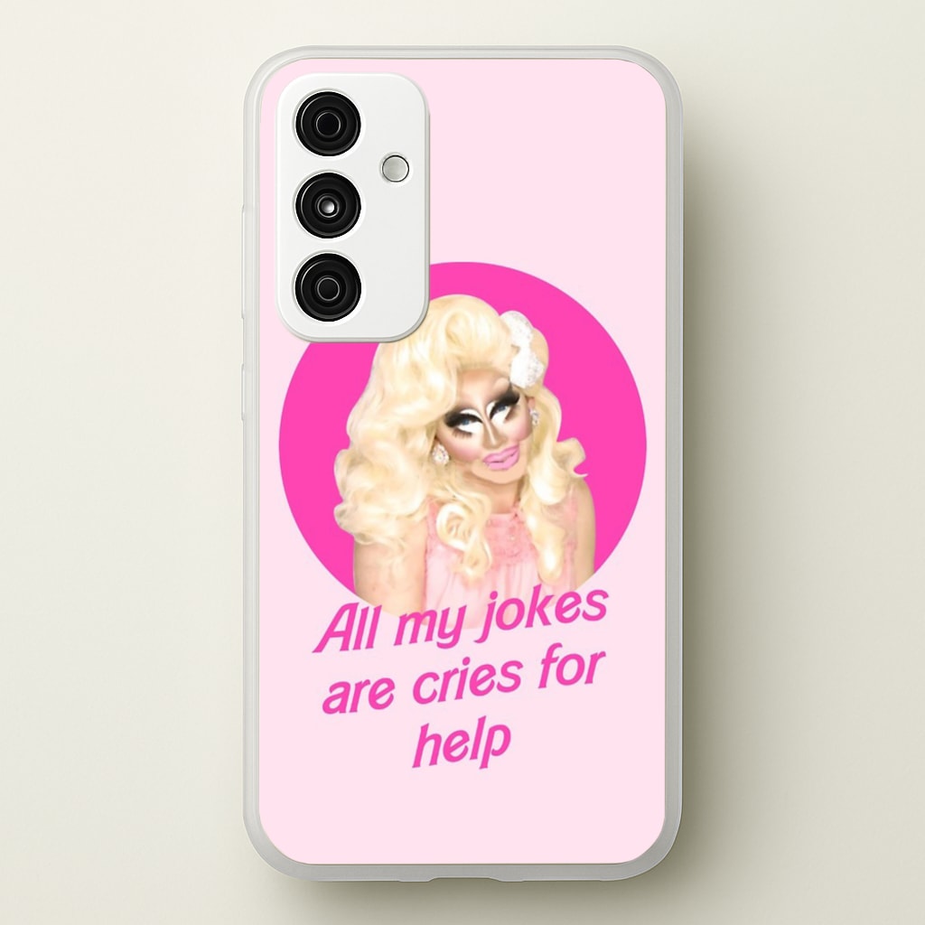 Trixie Mattel Jokes - Drag Queen's Drag Race - RuPaul Phone Case for Galaxy A35