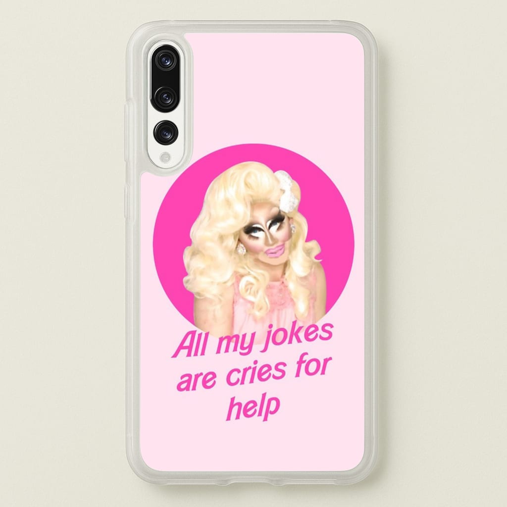 Trixie Mattel Jokes - Drag Queen's Drag Race - RuPaul Phone Case for Huawei P20 Pro