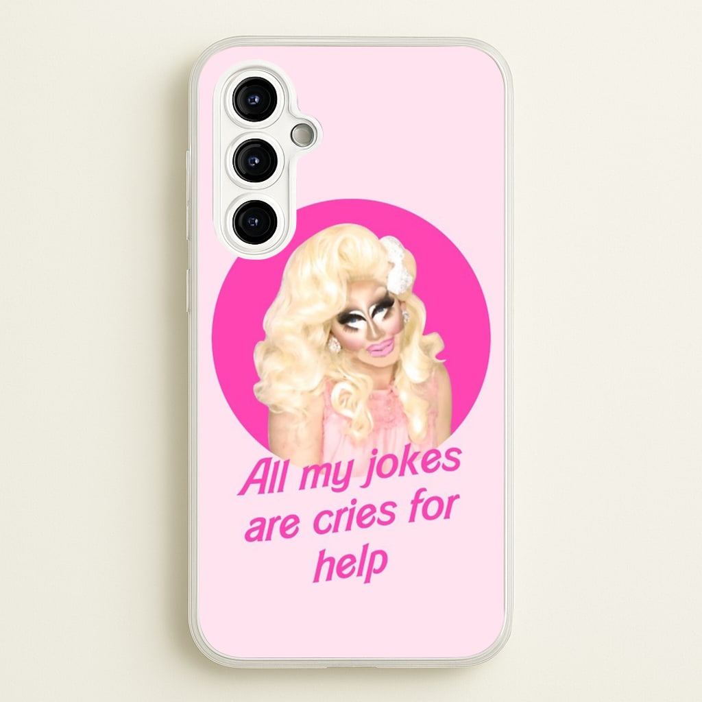 Trixie Mattel Jokes - Drag Queen's Drag Race - RuPaul Phone Case for Galaxy A54