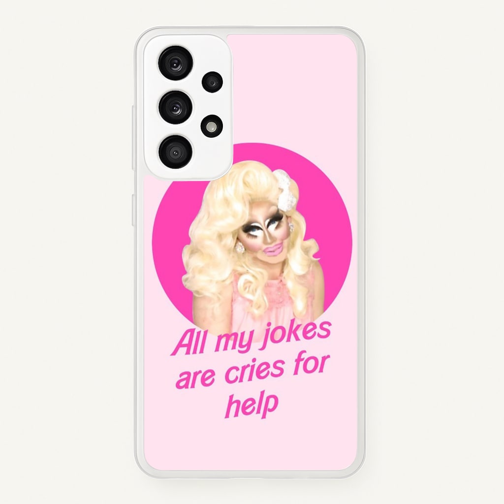 Trixie Mattel Jokes - Drag Queen's Drag Race - RuPaul Phone Case for Galaxy A53
