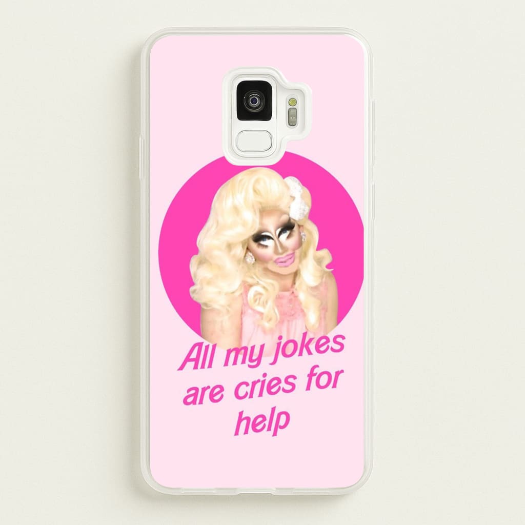 Trixie Mattel Jokes - Drag Queen's Drag Race - RuPaul Phone Case for Galaxy S9