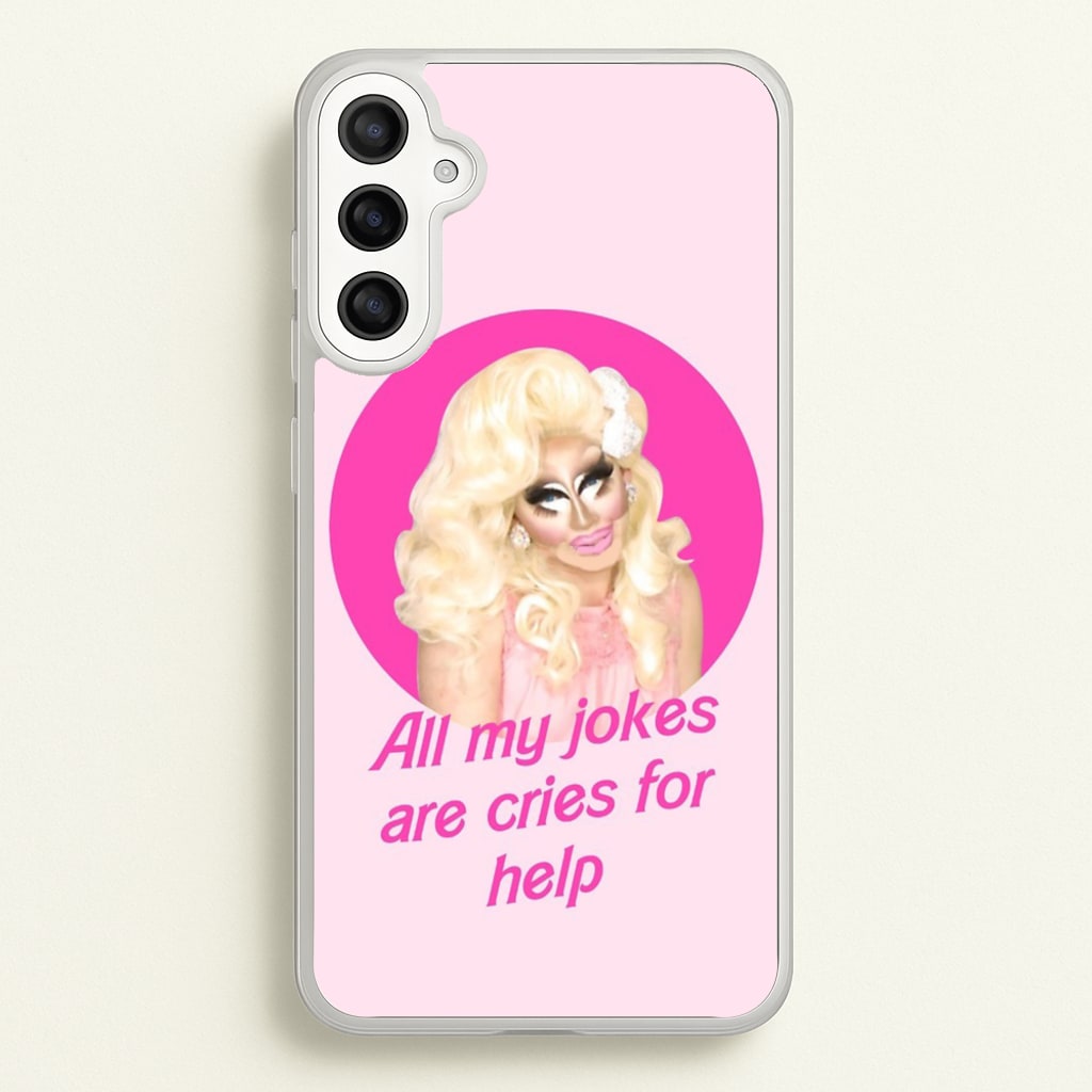 Trixie Mattel Jokes - Drag Queen's Drag Race - RuPaul Phone Case for Galaxy A34