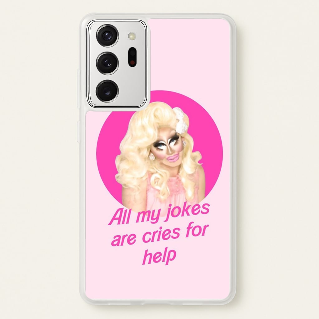 Trixie Mattel Jokes - Drag Queen's Drag Race - RuPaul Phone Case for Galaxy Note 20 Ultra