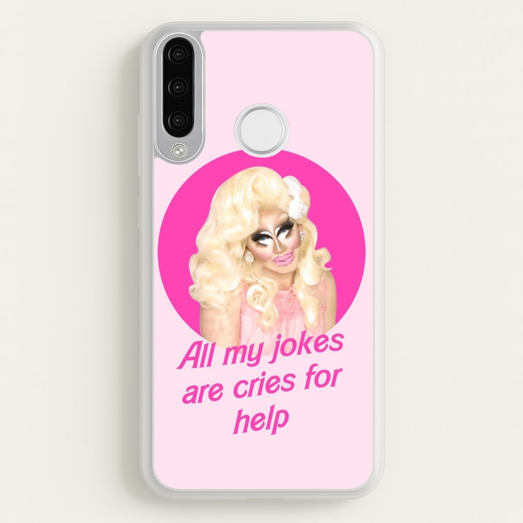 Trixie Mattel Jokes - Drag Queen's Drag Race - RuPaul Phone Case for Huawei P30 Lite