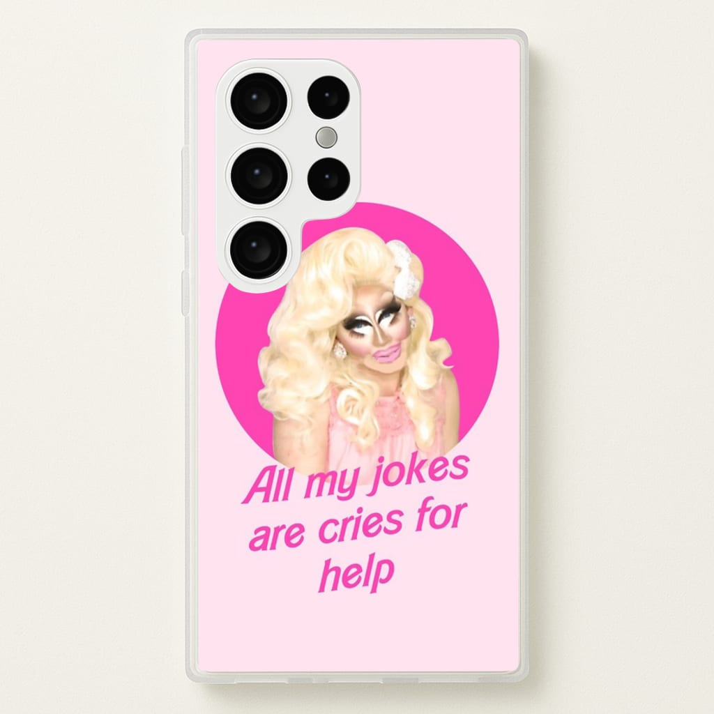 Trixie Mattel Jokes - Drag Queen's Drag Race - RuPaul Phone Case for Galaxy S24 Ultra