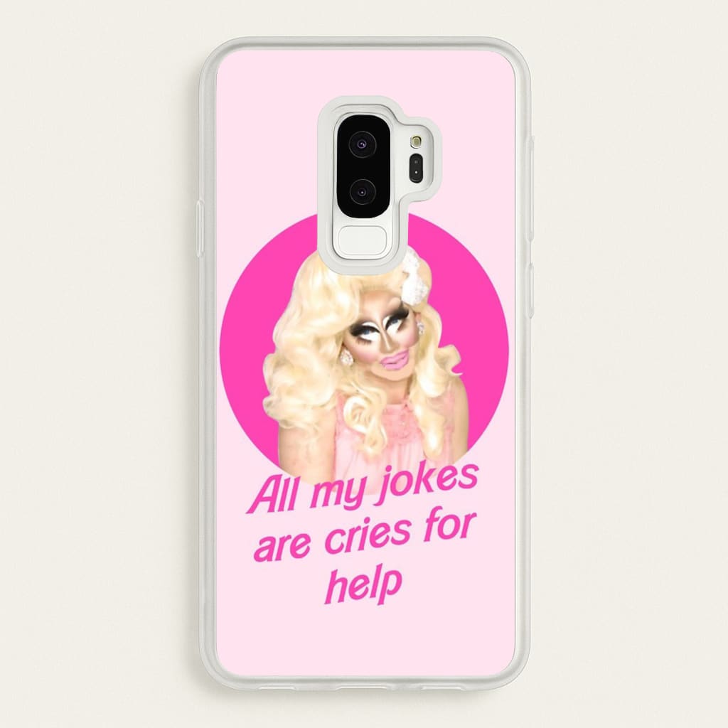 Trixie Mattel Jokes - Drag Queen's Drag Race - RuPaul Phone Case for Galaxy S9 Plus