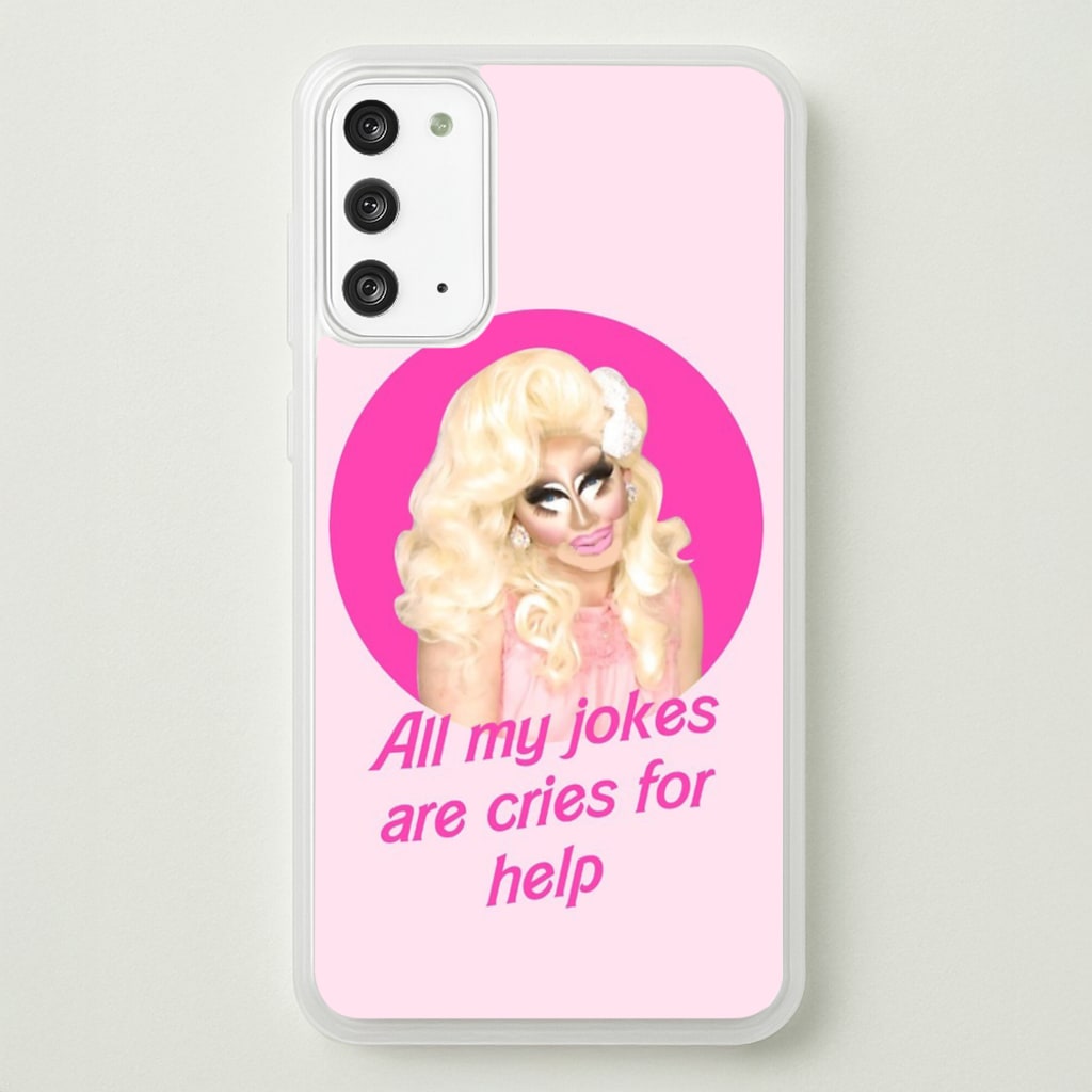Trixie Mattel Jokes - Drag Queen's Drag Race - RuPaul Phone Case for Galaxy Note 20