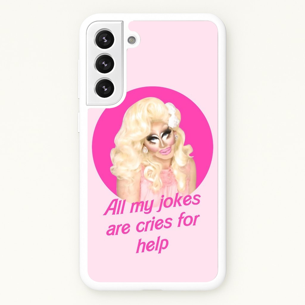 Trixie Mattel Jokes - Drag Queen's Drag Race - RuPaul Phone Case for Galaxy S22 Plus