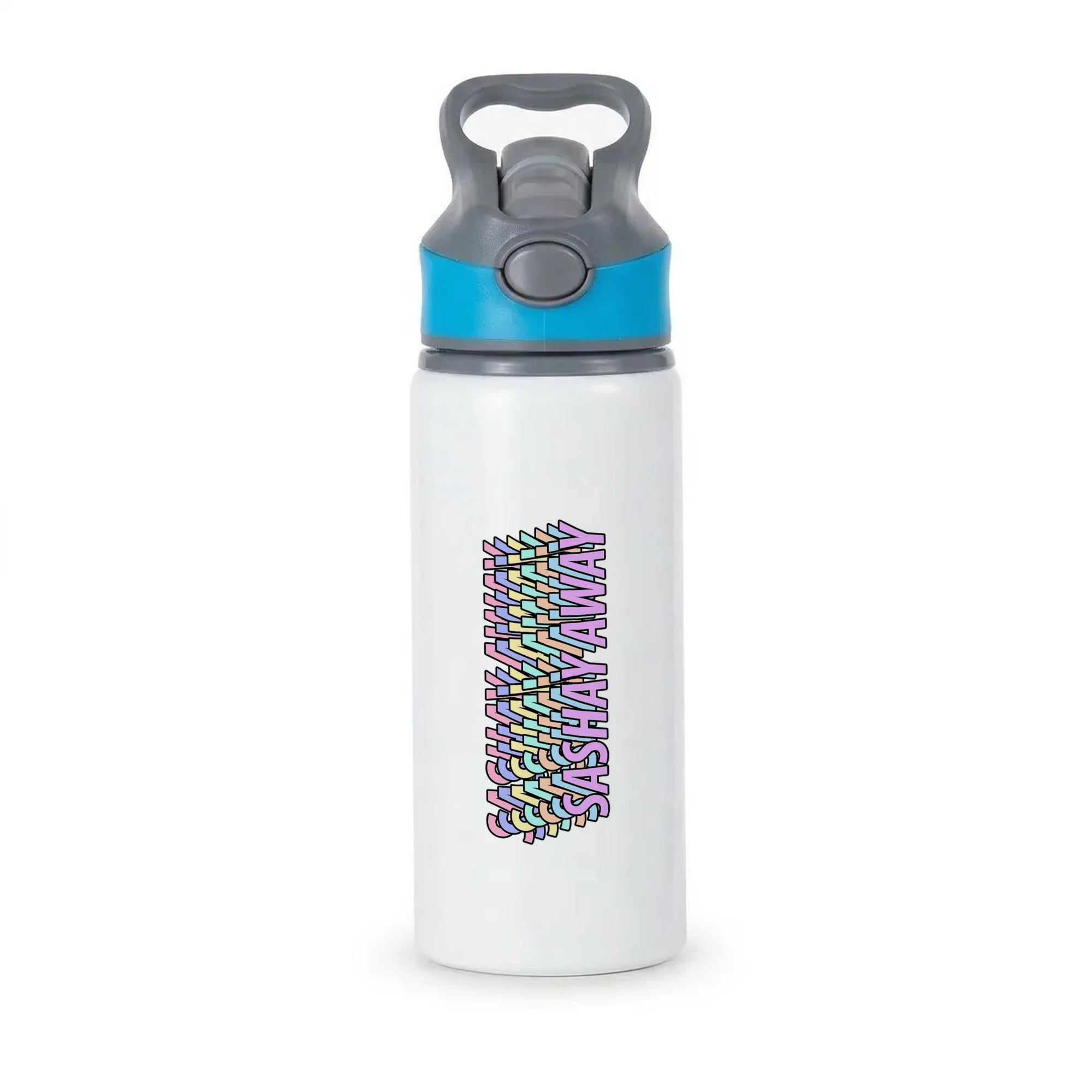Sashay Away Retro - Drag Queen's Drag Race Active Water Bottle - Blue