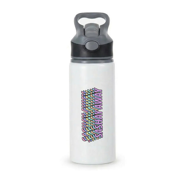Sashay Away Retro - Drag Queen's Drag Race Active Water Bottle - Black