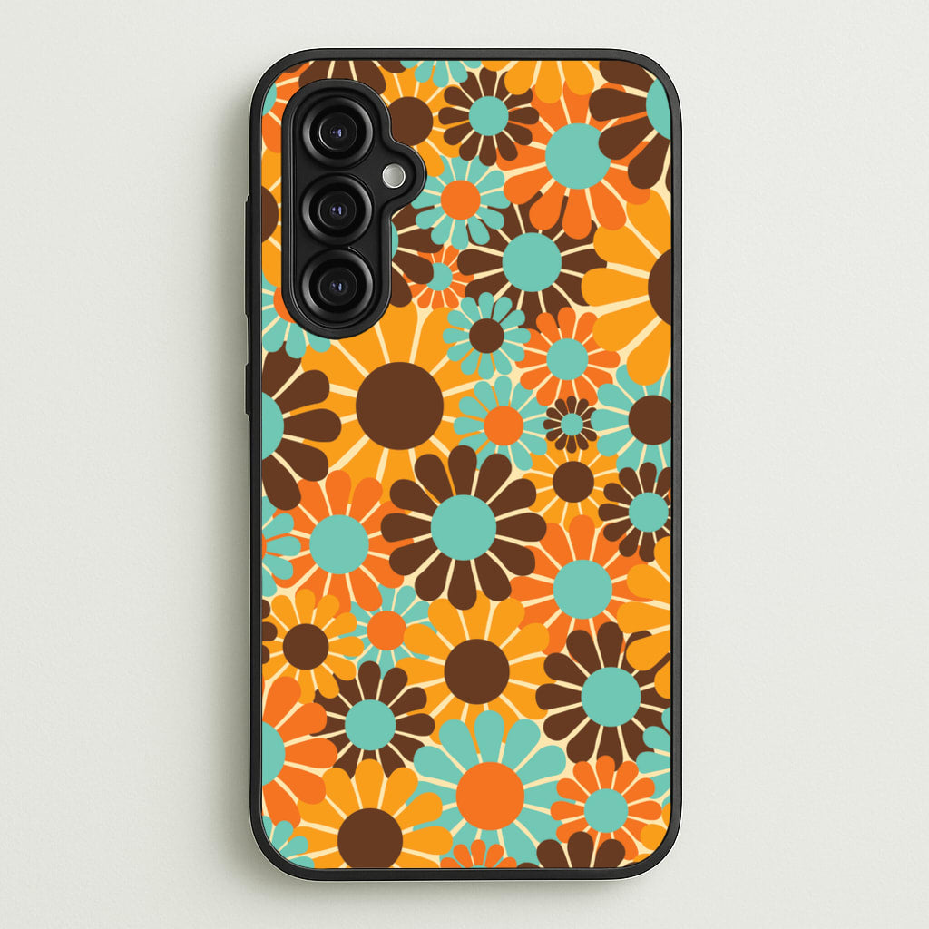 Flower Collage - Floral Phone Case for Galaxy A14