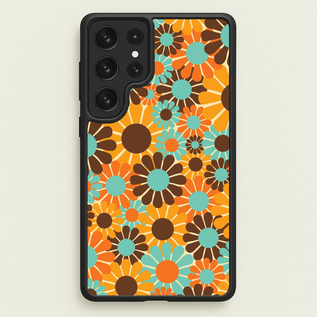 Flower Collage - Floral Phone Case for Galaxy S23 Ultra