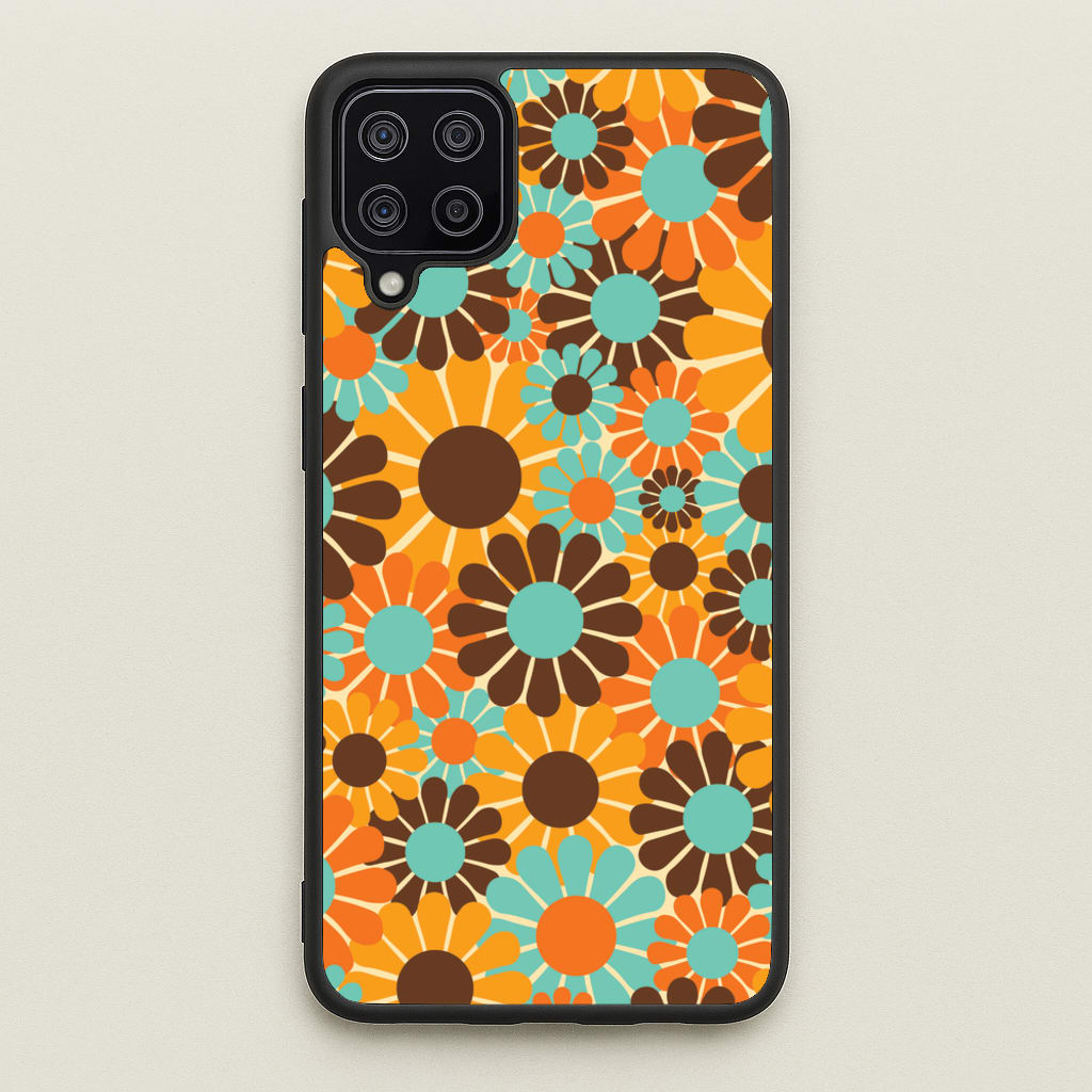 Flower Collage - Floral Phone Case for Galaxy A12