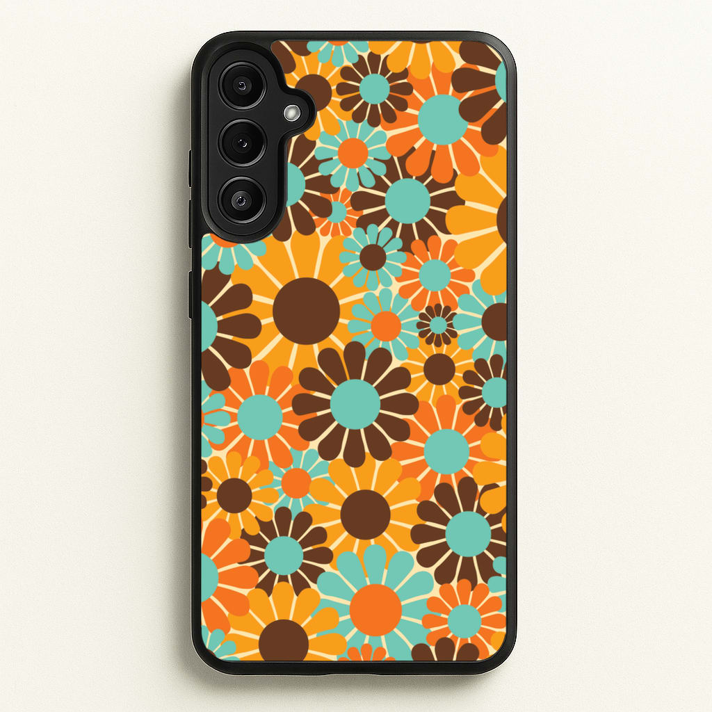 Flower Collage - Floral Phone Case for Galaxy A34