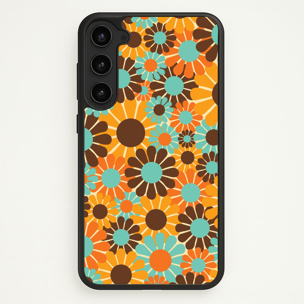 Flower Collage - Floral Phone Case for Galaxy S23
