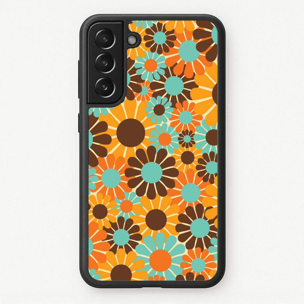Flower Collage - Floral Phone Case for Galaxy S22