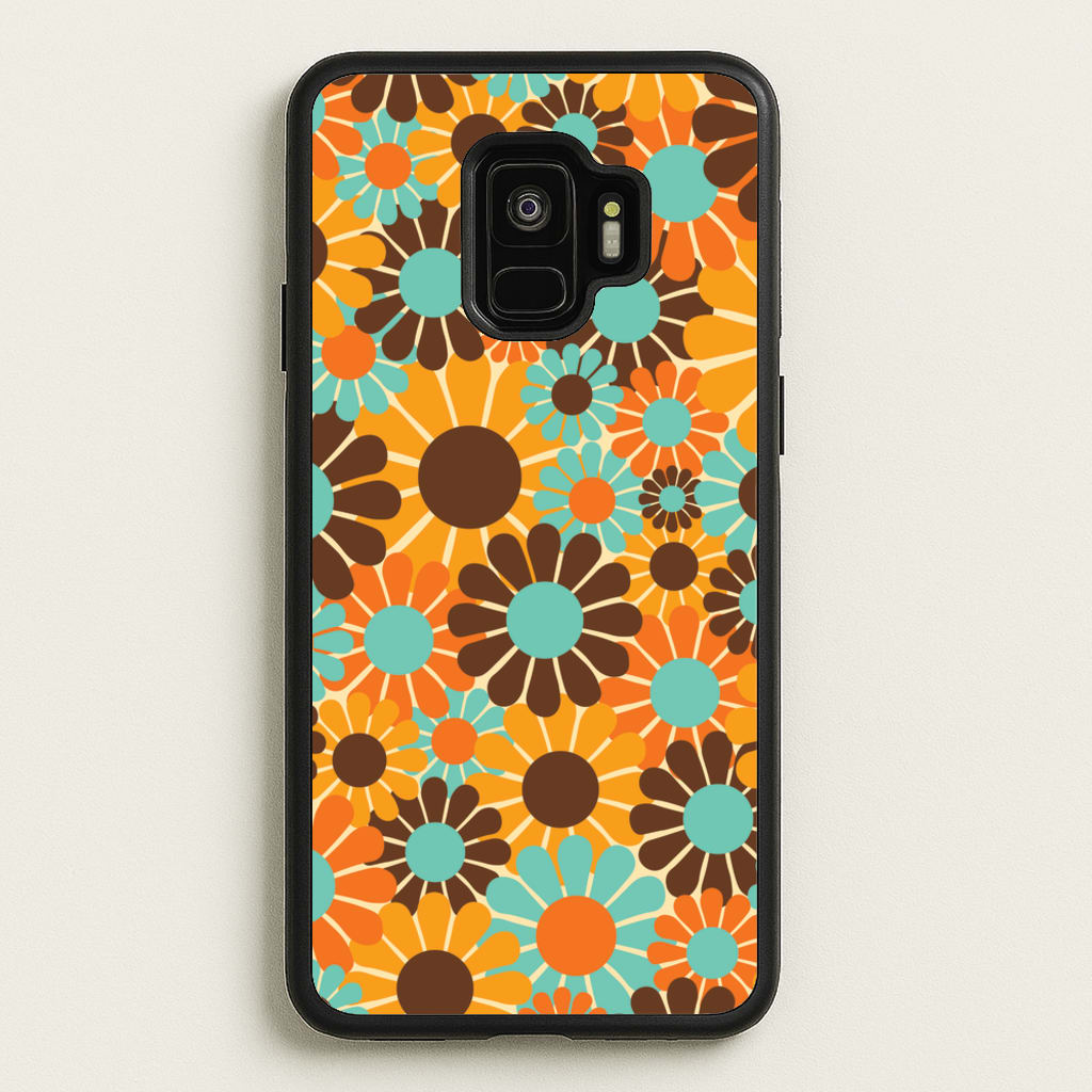 Flower Collage - Floral Phone Case for Galaxy S9