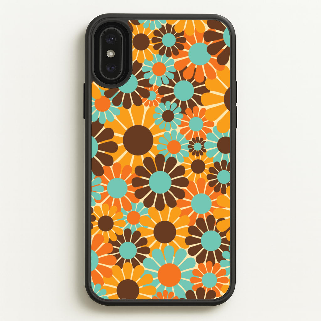 Flower Collage - Floral Phone Case for iPhone XS Max