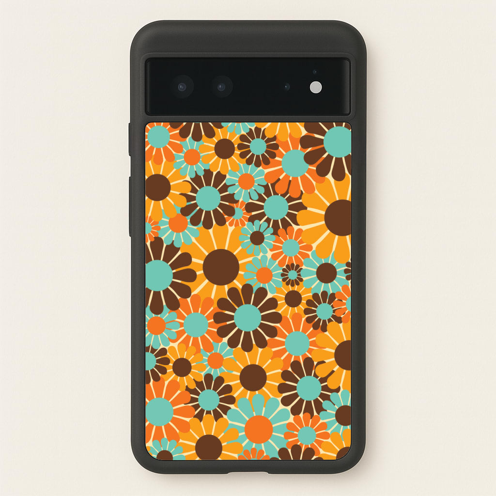 Flower Collage - Floral Phone Case for Google Pixel 6
