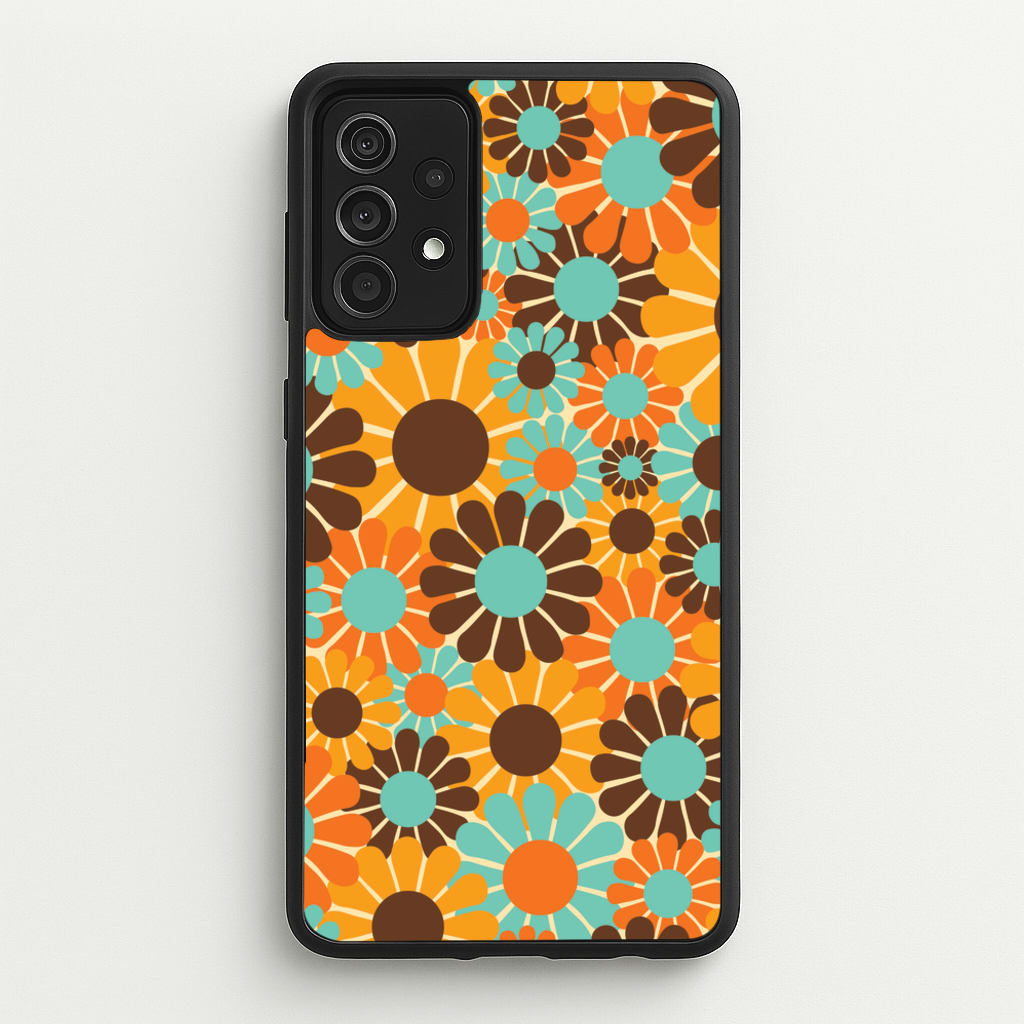 Flower Collage - Floral Phone Case for Galaxy A52 / A52s