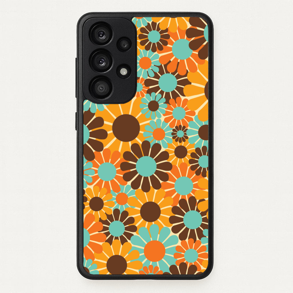 Flower Collage - Floral Phone Case for Galaxy A33