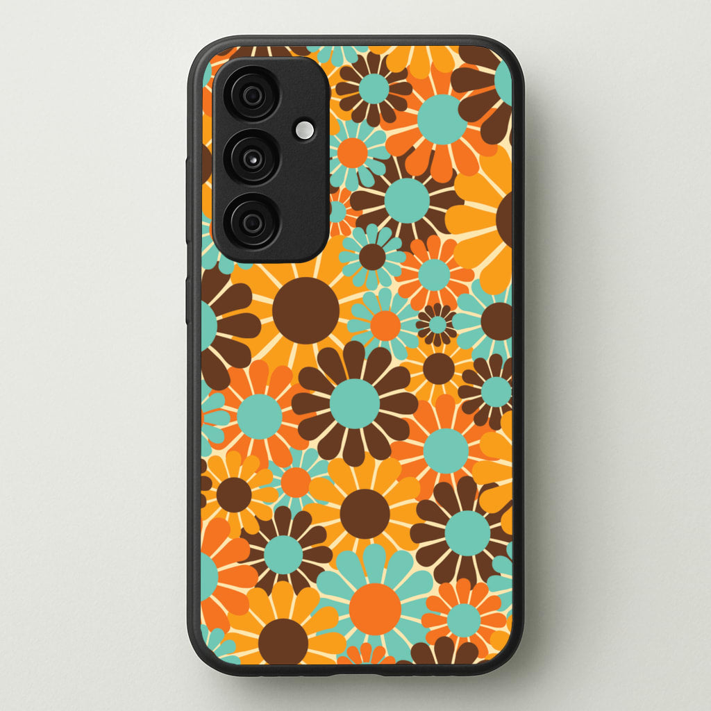 Flower Collage - Floral Phone Case for Galaxy A55