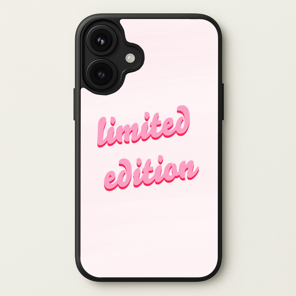 Limited Edition Quote - Sassy Quotes Phone Case for iPhone 17