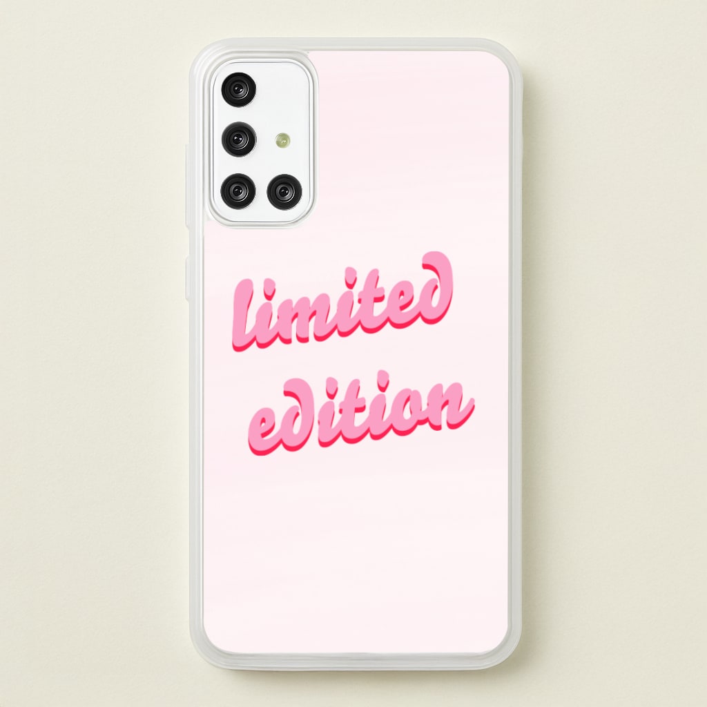 Limited Edition Quote - Sassy Quotes - Sassy Quotes Phone Case for Galaxy A71