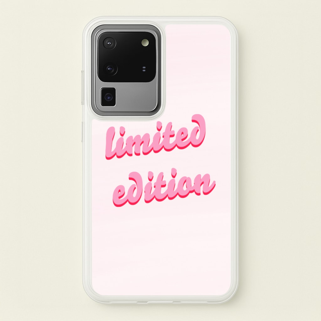 Limited Edition Quote - Sassy Quotes  - Sassy Quotes Phone Case for Galaxy S20 Ultra