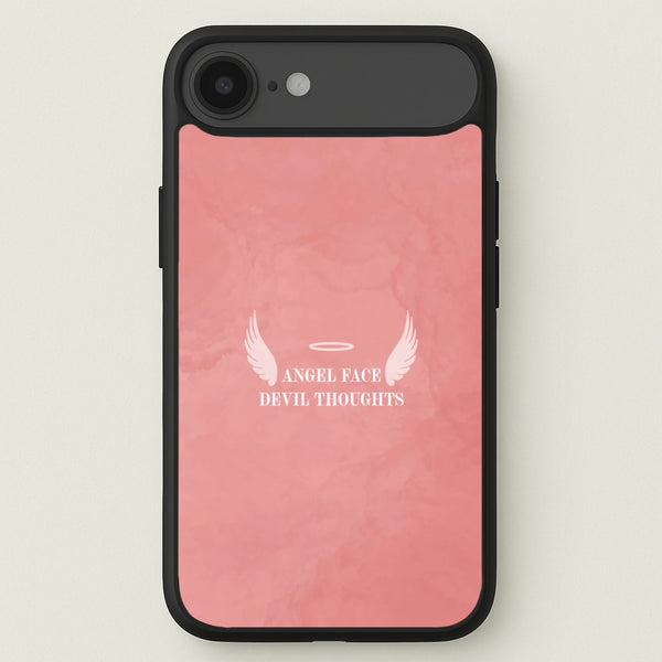 Angel Face Devil Thoughts Phone Case for iPhone 17 Air