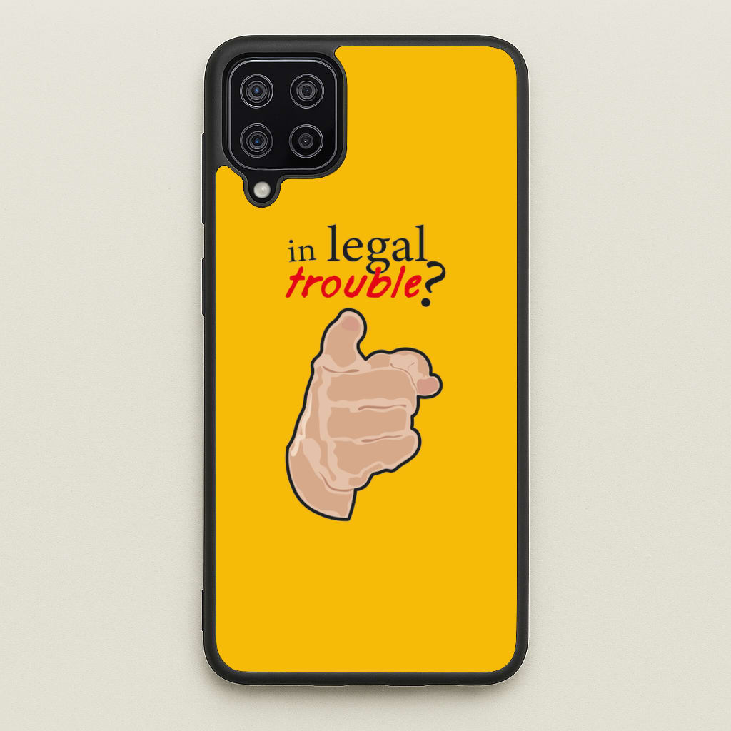 In Legal Trouble? - Better Call Saul - Better Call Saul Phone Case for Galaxy A12