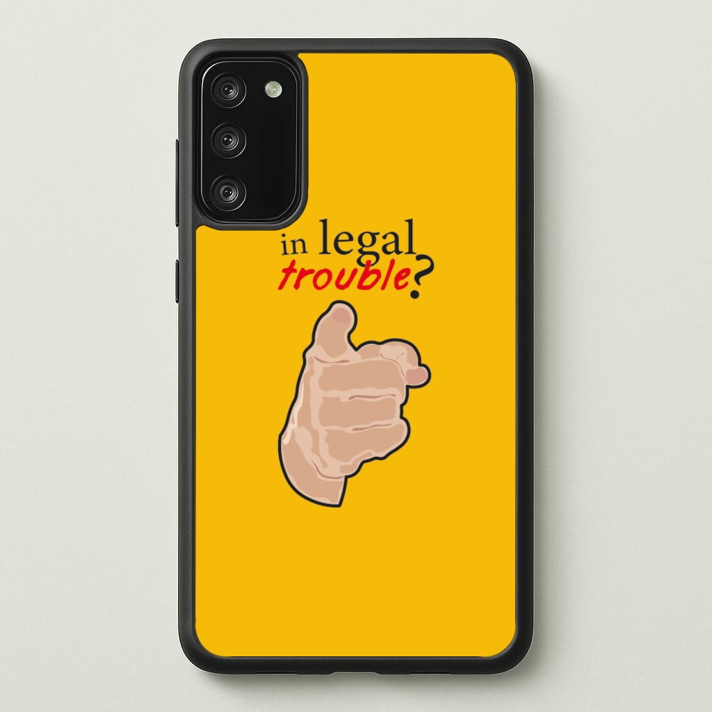 In Legal Trouble? - Better Call Saul - Better Call Saul Phone Case for Galaxy S20