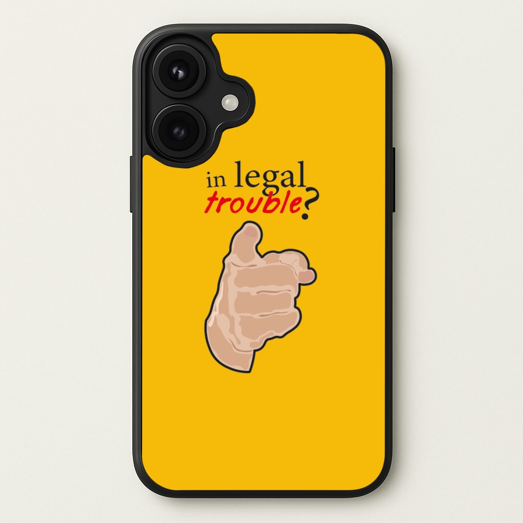 In Legal Trouble? - Better Call Saul Phone Case for iPhone 17