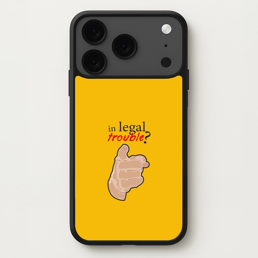 In Legal Trouble? - Better Call Saul Phone Case for iPhone 17 Pro