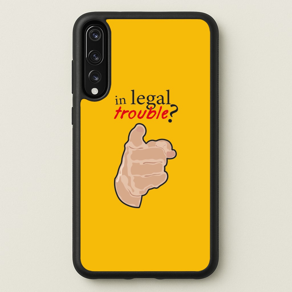 In Legal Trouble? - Better Call Saul - Better Call Saul Phone Case for Huawei P20 Pro