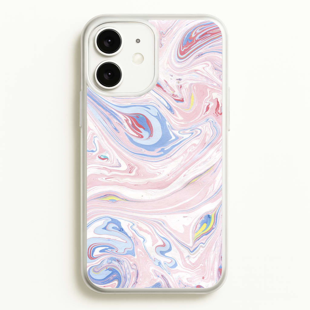 Pink Marble Swirl - Pattern Phone Case for iPhone 11