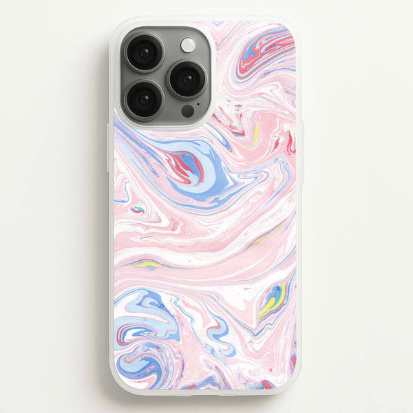 Pink Marble Swirl - Pattern Phone Case for iPhone 13 Pro Max