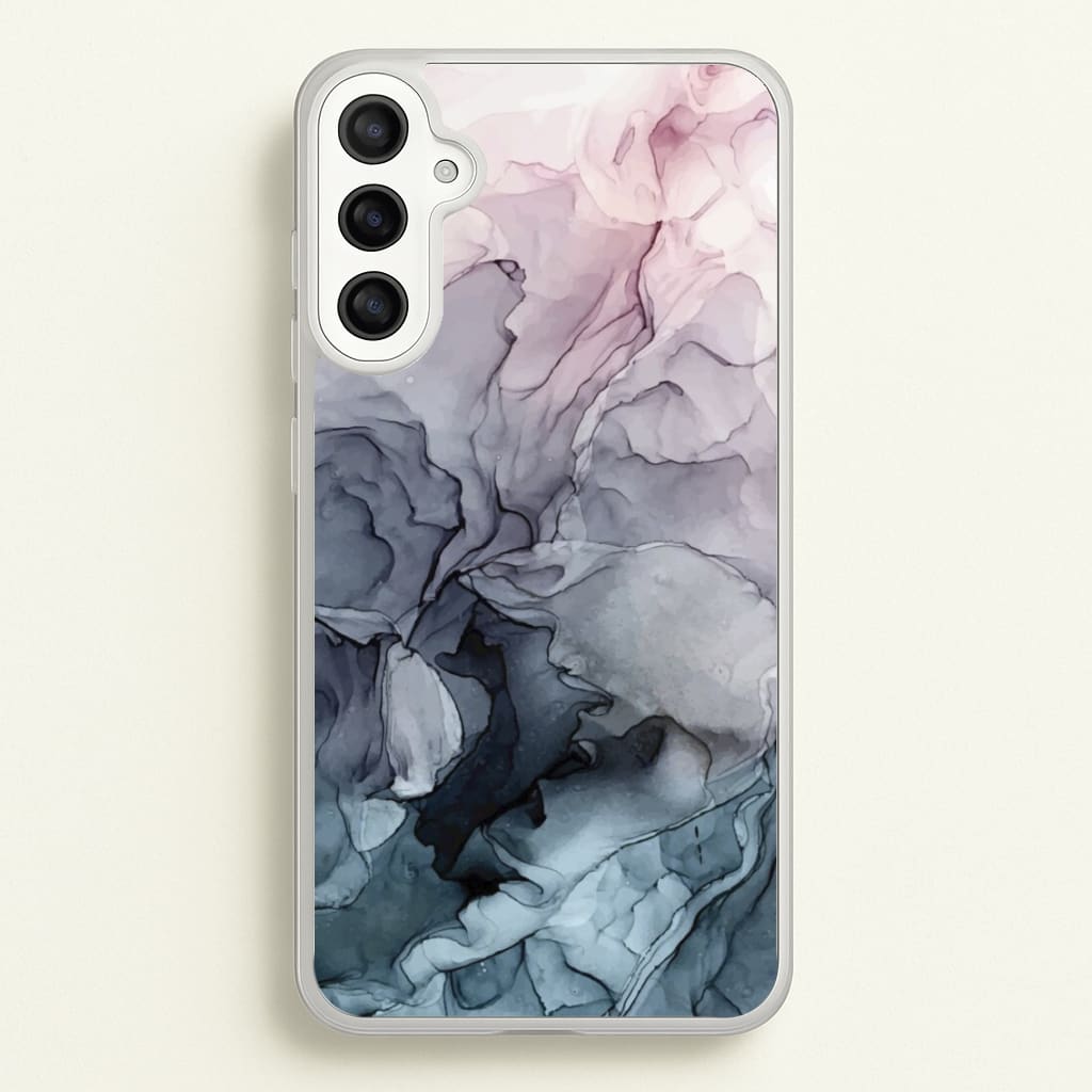 Grey Eclipse - Pattern Phone Case for Galaxy A34