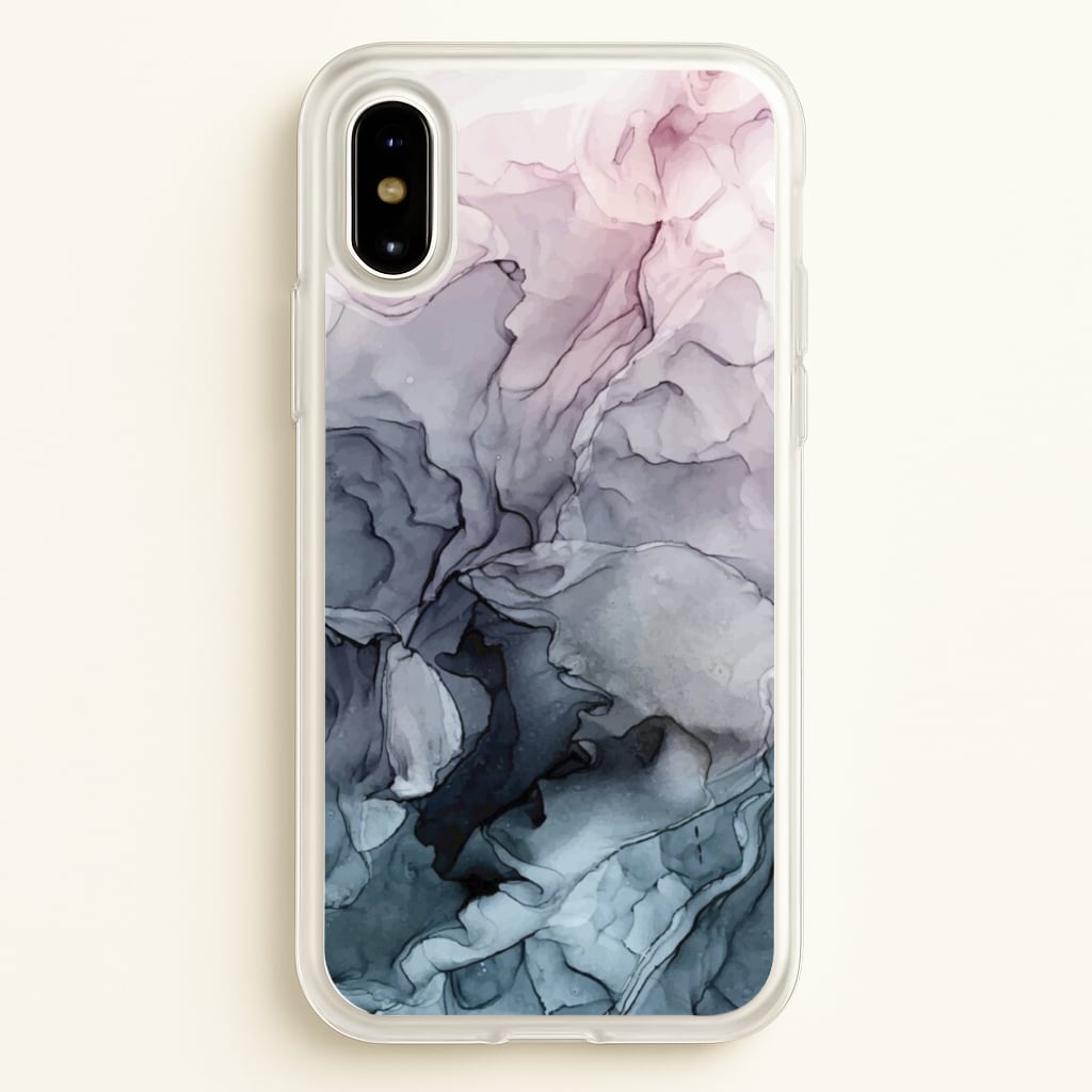 Grey Eclipse - Pattern Phone Case for iPhone X / XS