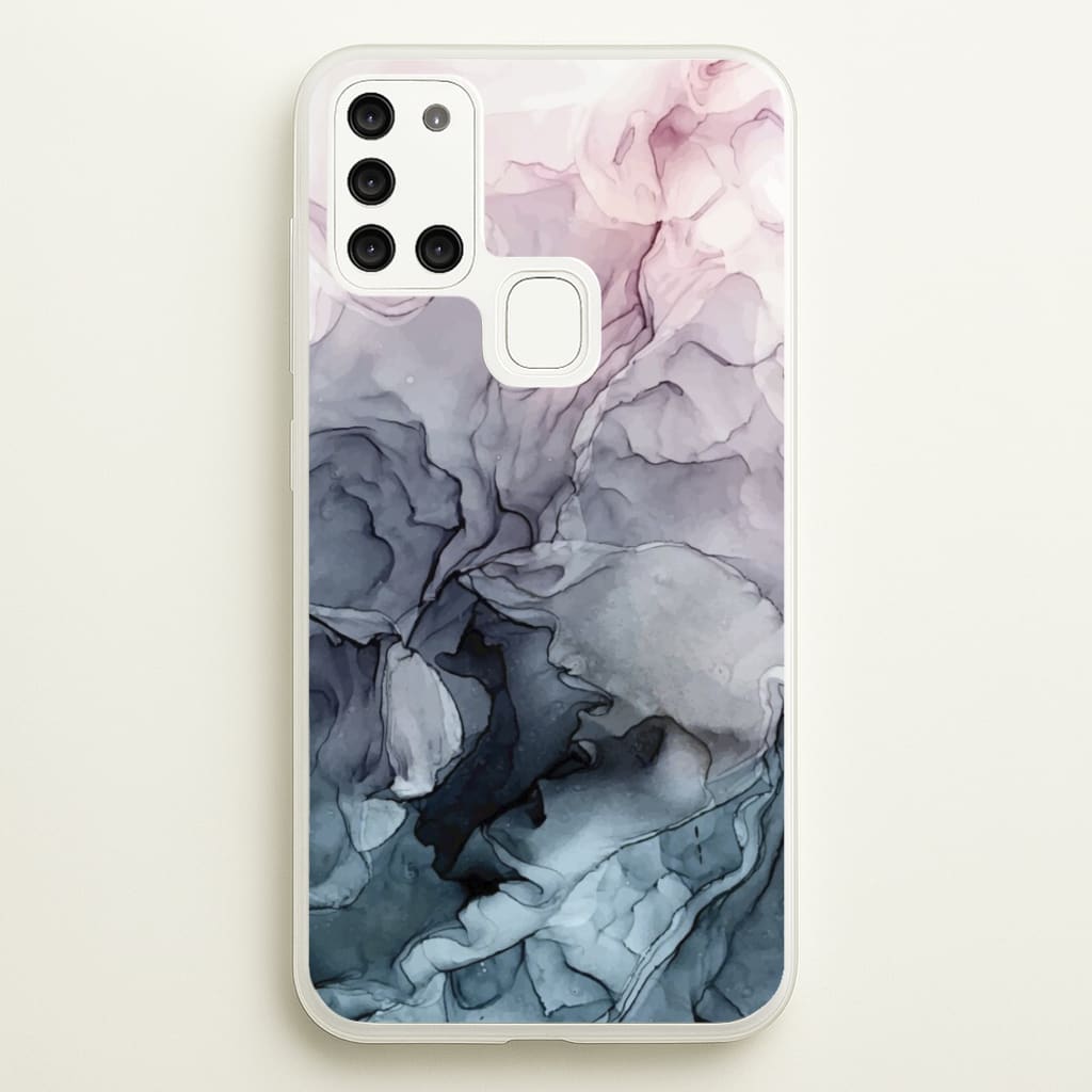 Grey Eclipse - Pattern Phone Case for Galaxy A21s