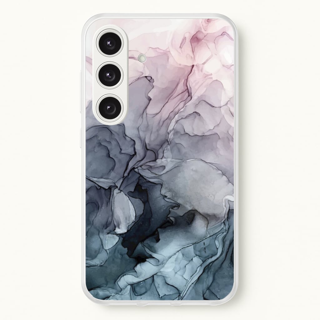 Grey Eclipse - Pattern Phone Case for Galaxy S24 Plus