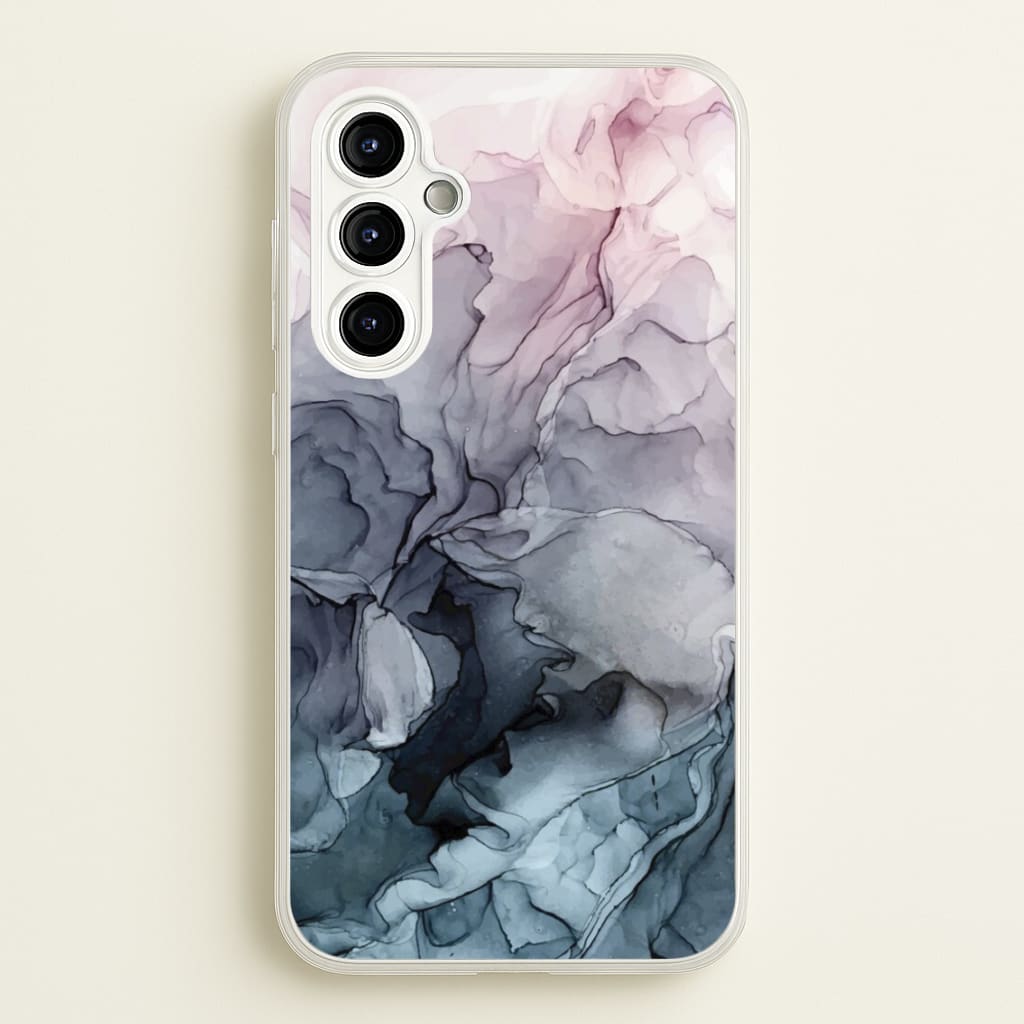 Grey Eclipse - Pattern Phone Case for Galaxy A54